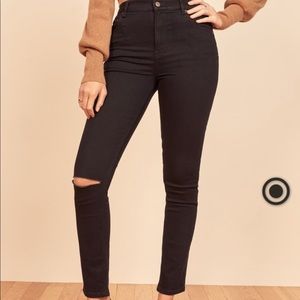 Reformation High Skinny Jeans size 28